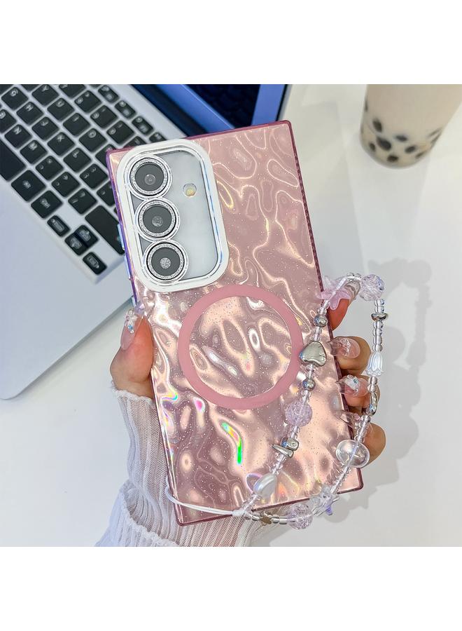 اس-توب جراب لهاتف Samsung Galaxy A55 5G مصنوع من مادة TPU مطلية بطبقة من MagSafe مع غلاف عدسة لامع - Image 1