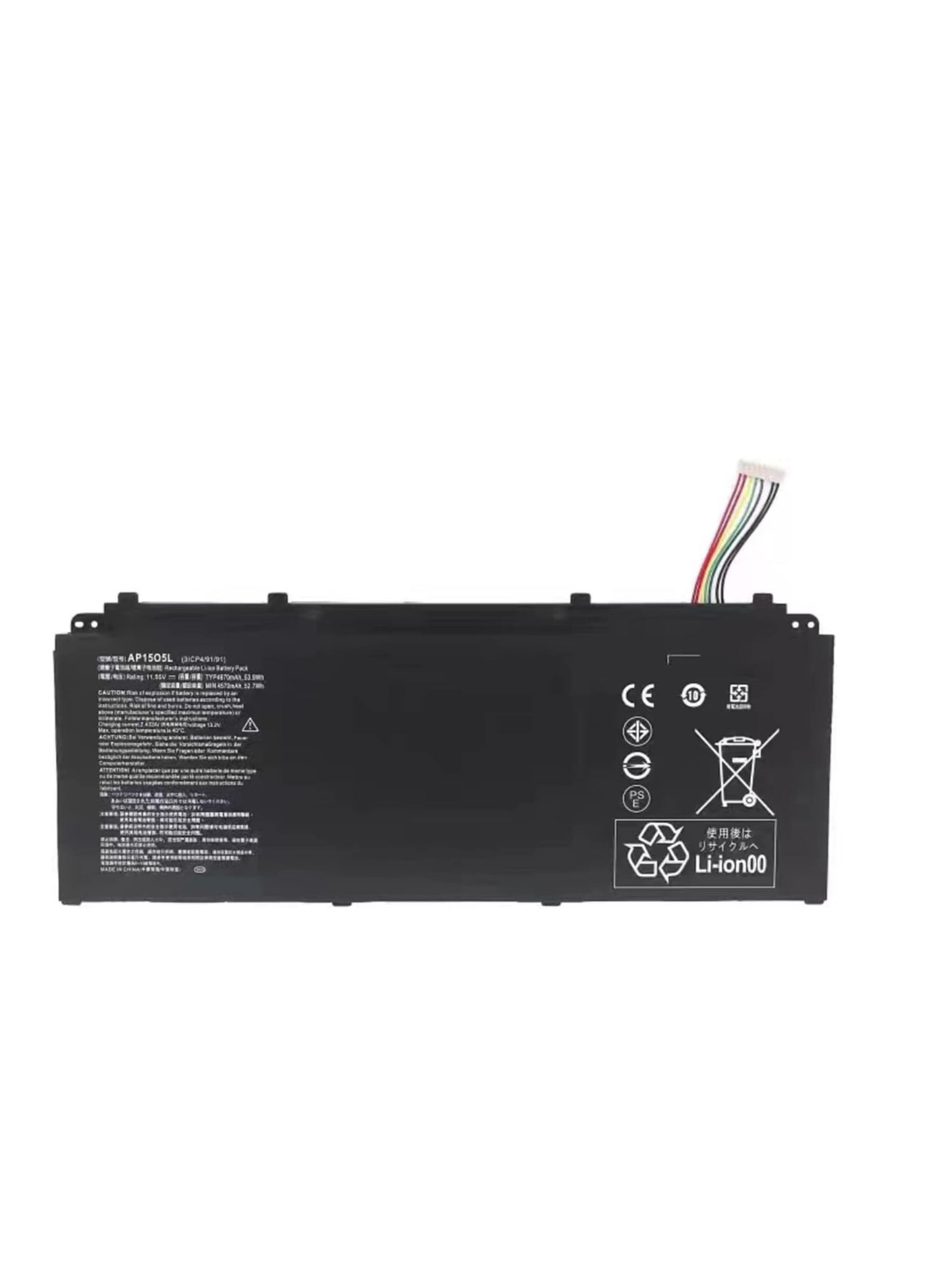 Terabyte AP15O5L Battery Compatible for Acer Aspire S13 S5-371 Chromebook R13 CB5-312T Swift 1 SF114-32 Swift 5 SF514-51 SF515-51T Predator Triton 700 PT715-51 Spin 5 SP513-52N SP513-52NP AP1505L 53.9Wh