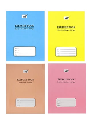 Exercise Notebook For Different Subjects
