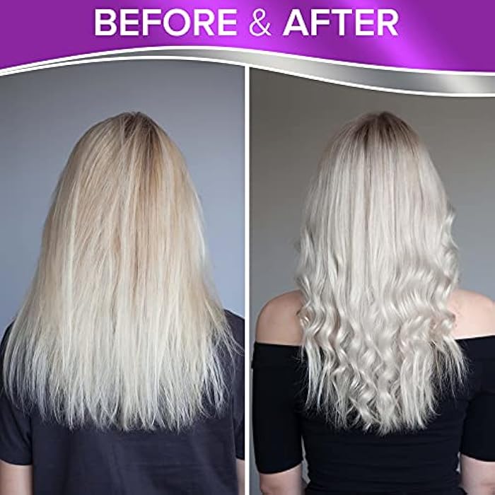 NYK1 Purple Conditioner for Blonde Hair (500ml) SULFATE FREE Silver Conditioner to Neutralize Bleached, Grey & Brassy Yellow Tones – Moisturizing Platinum Blonde Conditioners For Soft & Shiny Hair - Image 3