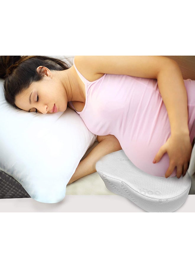 Babyworks Heart Shaped Pregnancy Wedge Pillow, Maternity Support for Belly, Back and Knees, Pregnancy Body Pillow - Includes Removable and Washable Cover  - Image 4