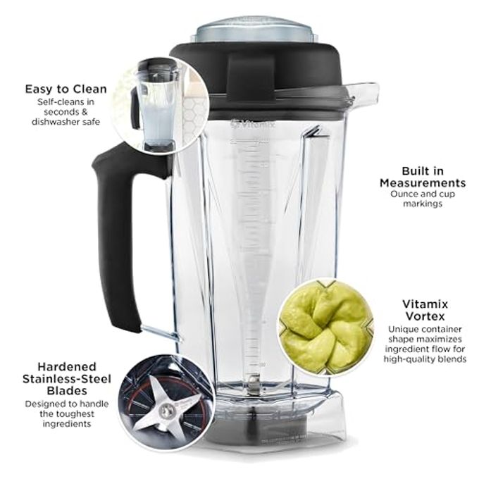 Vitamix Container, 64 oz.60865, 64 Ounce, Clear - Image 2