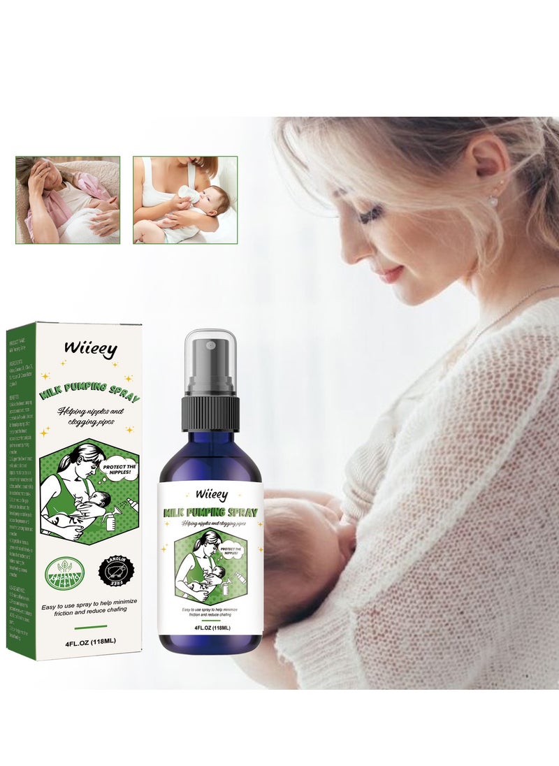 wiieey Breastfeeding Chest Care Spray - Relief, Repair And Moisturize Your Skin, Ultimate Nourishment For Nursing Moms - Breast Care Spray  - Image 5