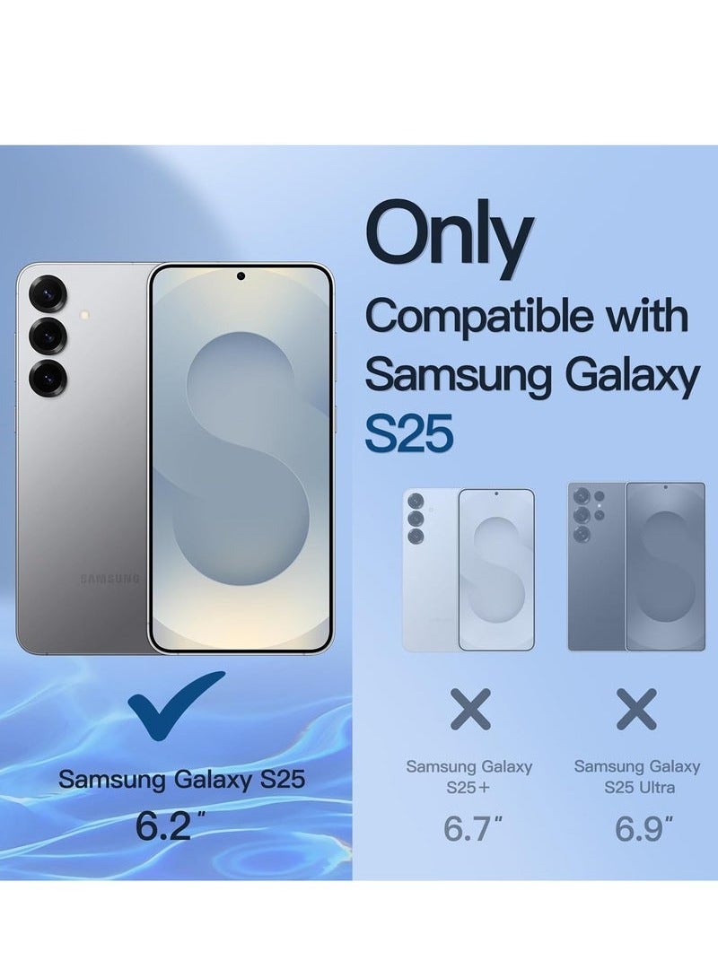 JAJEEK Samsung Galaxy S25 5G Case Cover, Non-Yellowing Shockproof Bumper Protective Phone Case, Ultra Clear Slim Back Cover for Samsung S25 5G 6.2-inch - Image 2