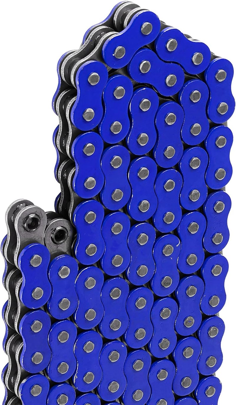 Caltric O-Ring Blue Drive Chain for Yamaha Raptor 660 YFM660R (2001-2005) - Image 4