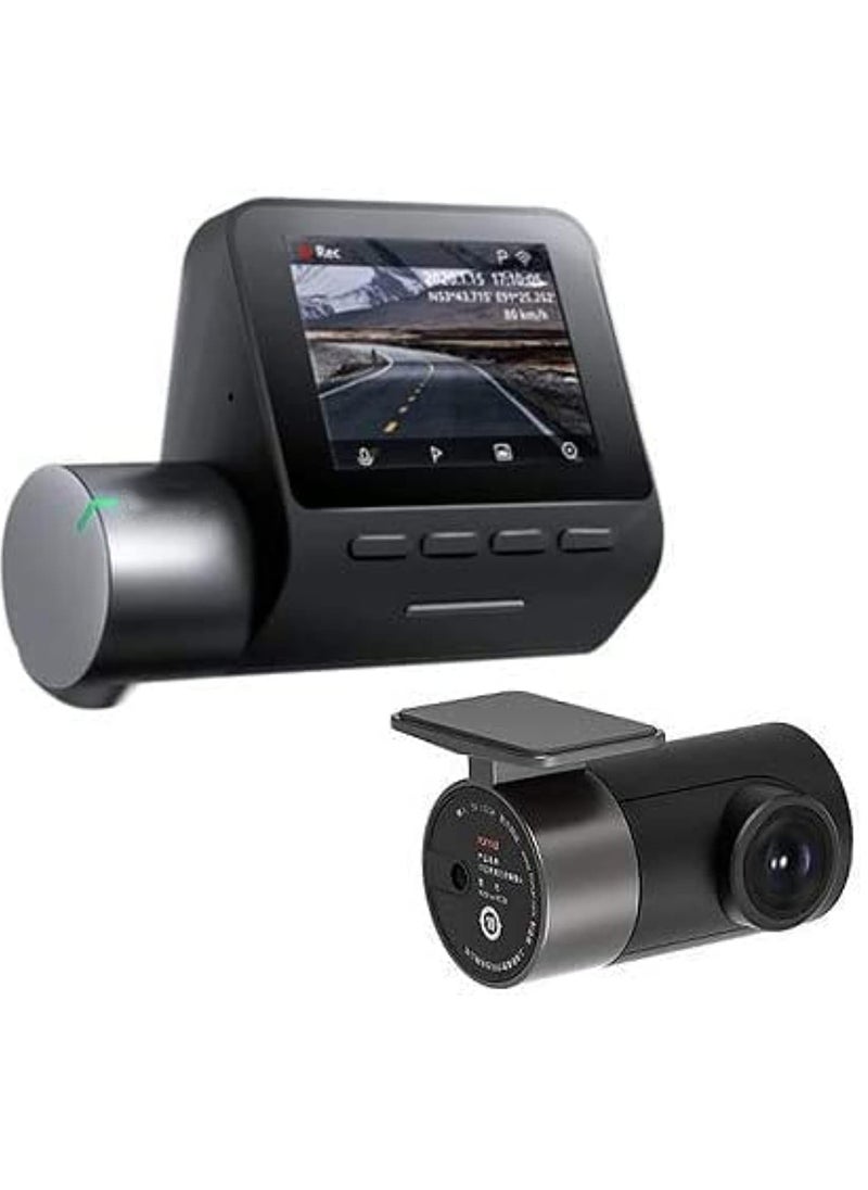 Smart Dash Cam Pro Plus Sets A500S 5MP Resolution/Free Wifi / 24-hours Parking Monitor / 140 Degree Wide View Angle/Dual Video Recording Front and Rear