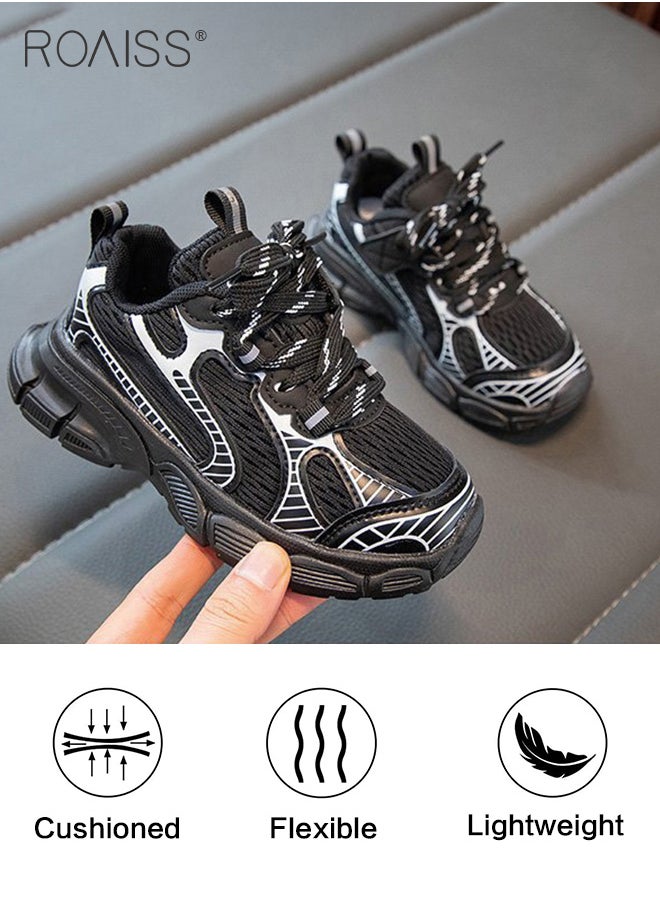 roaiss Boys Girls Shoes Non-Slip Soft Sole Sneakers Slip On Lightweight Sneaker Playing for Toddler/Little Kid/Big Kid  - Image 5