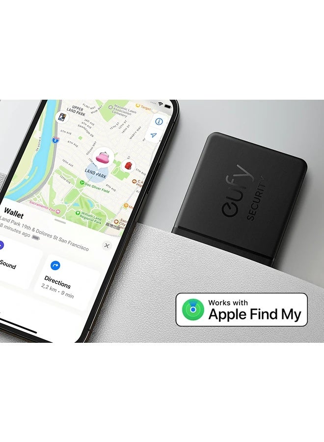 eufy SmartTrack Card | Bluetooth Wallet & Key Finder with Apple Find My, 2.4mm Slim Design, 3-Year Battery – iOS Only - Image 3
