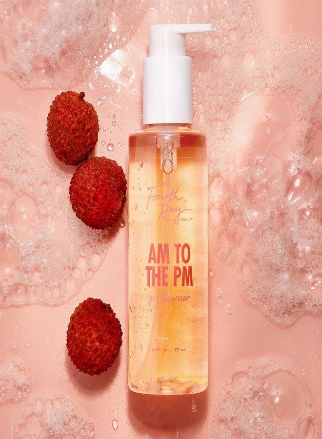 ColourPop AM to the PM Gel Face Cleanser - Gentle Daily Face Wash with Lychee, Lotus & Jojoba for All Skin Types - Calms & Moisturizes Skin Without Over-Drying (5.8 Fl Oz) - Image 3