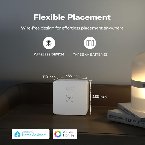 THIRDREALITY Zigbee Motion Sensor R1,Adjustable Sensitivity,Real-time Alerts,Zigbee Hub Required,Support Home Assistant,SmartThings, Homey, Hubitat or Echo Devices with Built-in Zigbee hub - Image 2