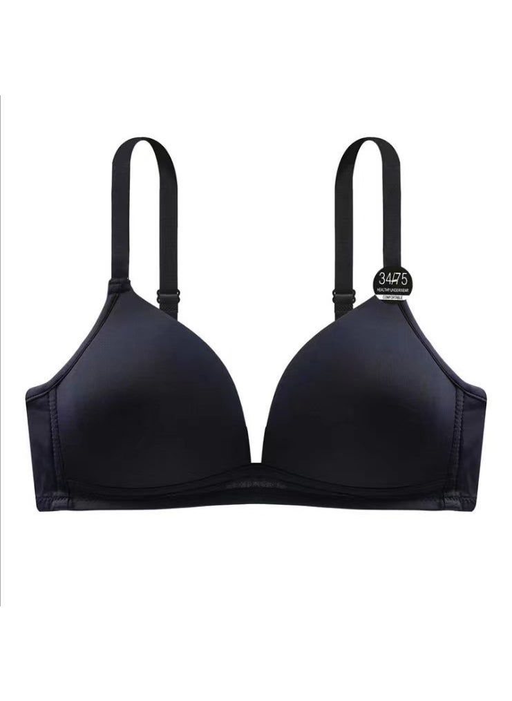 Generic - Comfy Gathered Light Bralette No-Wire Caramel - Image 1