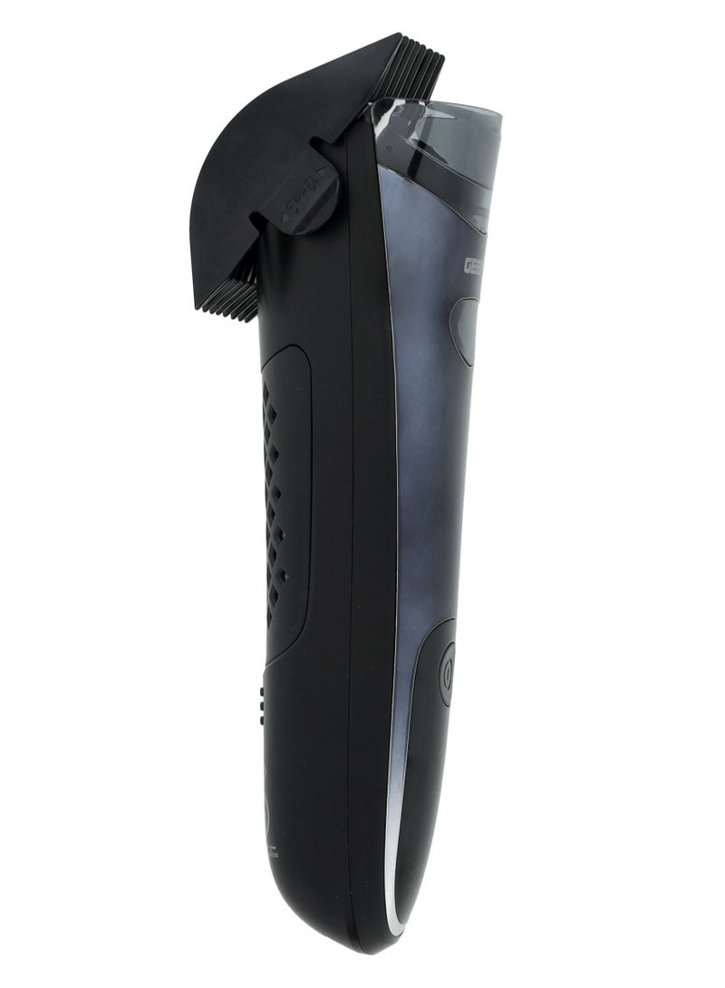 GEEPAS Digital Rechargeable Vacuum Hair & Bread Trimmer, GTR56050 | 2 Guide Combs, 4 Cutting Lengths | Li-Ion Battery | 60 Mins Working Time | Ceramic+ Titanium Coated Blade - Image 2