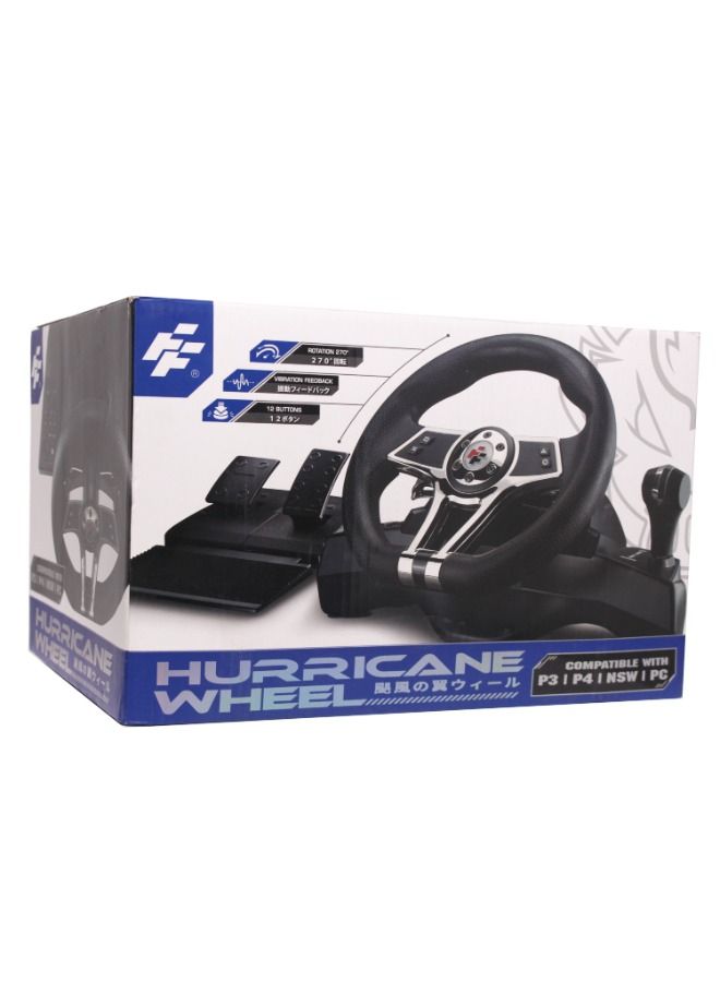 FLASHFIRE 4IN1 HURRICANE STEERING WHEEL WH-3103V-D ( PC/ PS3 ) - Image 4