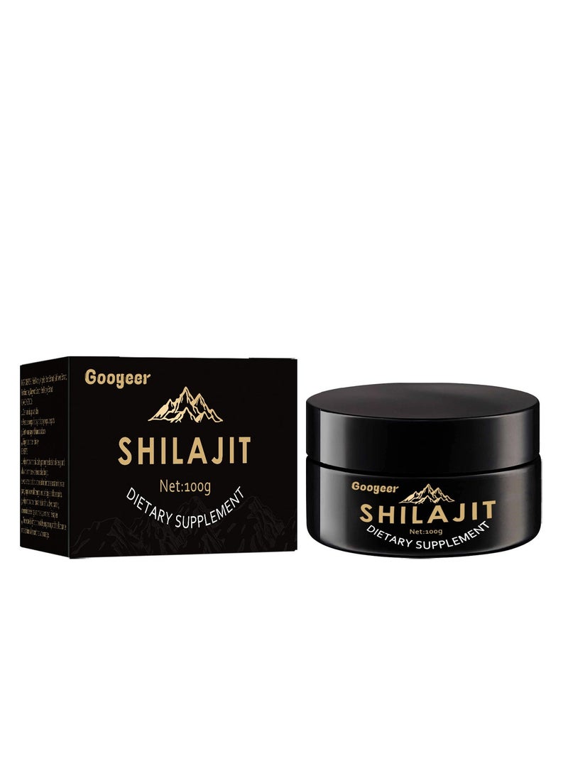 Googeer 100g Shilajit Pure Himalayan Organic Shilajit Resin - Himalayan Shilajit Supplement- Maximum Potency and Pure Shilajit for Men Gold Grade Natural Shilajit  - Image 1