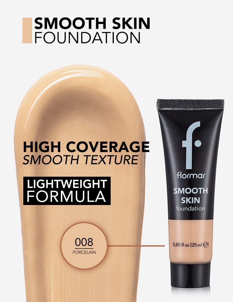 فلورمار Smooth Skin Foundation 008 Porcelain - Image 2