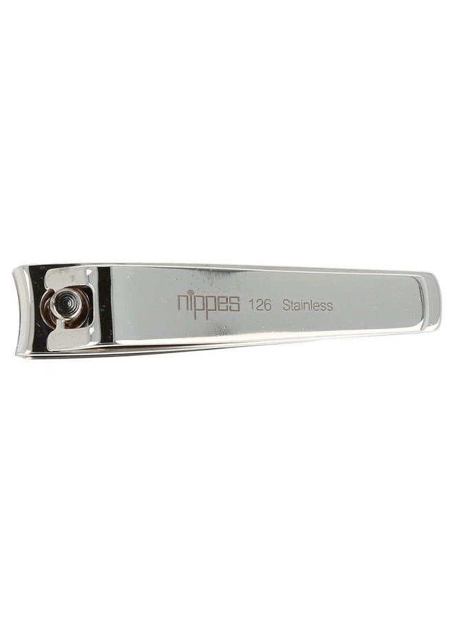 Nippes Professional Nickel Plated Fingernail Clipper For Finger Toenail Cosmetics Quality Handmade In Solingen Germany Professional Grade Ergonomic Hand Grip Sharp And Safe Design  - Image 1