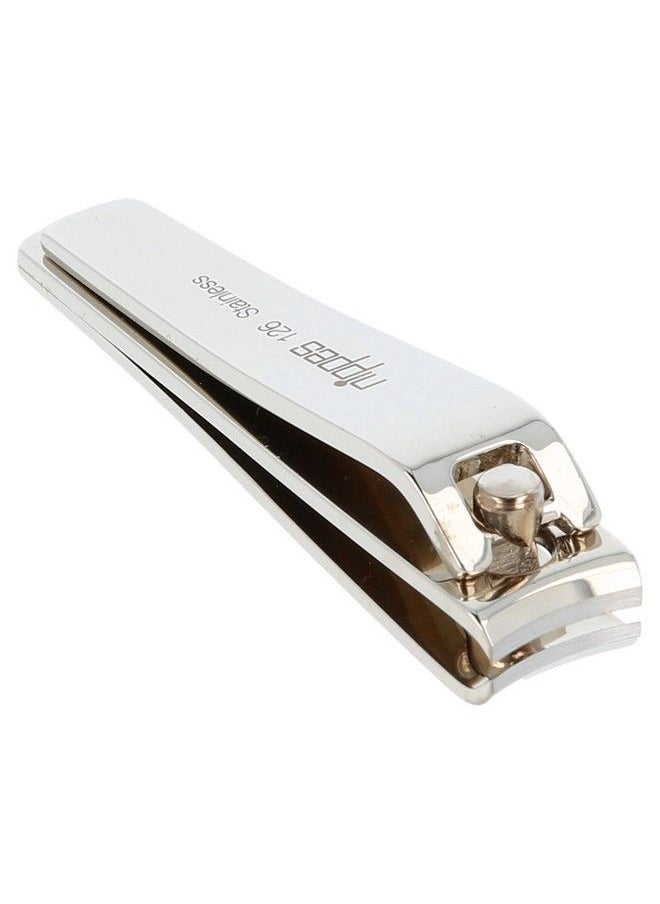 Nippes Professional Nickel Plated Fingernail Clipper For Finger Toenail Cosmetics Quality Handmade In Solingen Germany Professional Grade Ergonomic Hand Grip Sharp And Safe Design  - Image 3