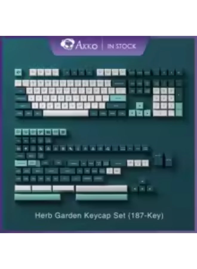 Akko Herb Garden Keycap Set 187- KEYS. - Image 5
