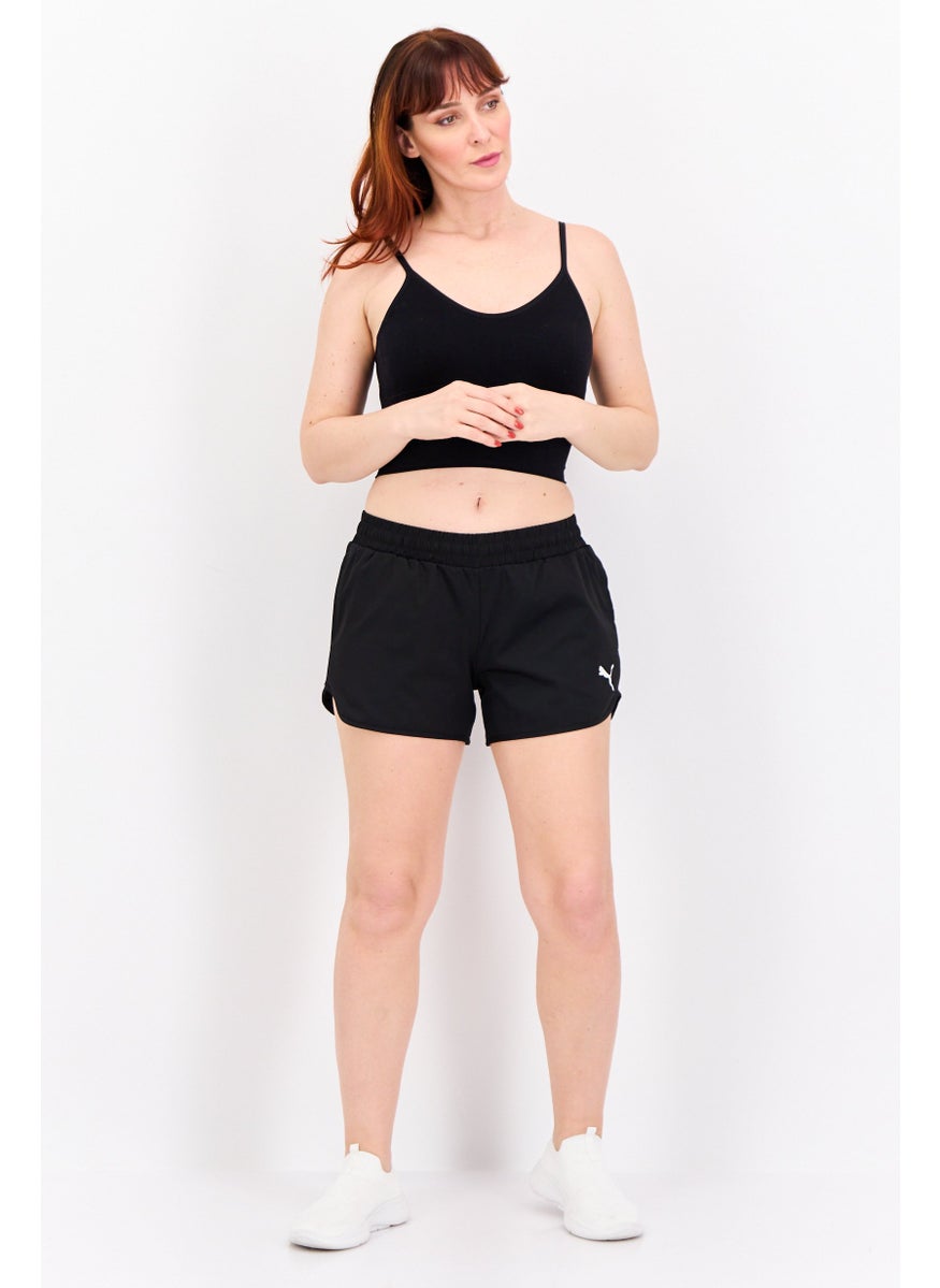 PUMA Women Sportswear Fit Training Shorts, Black  - Image 3