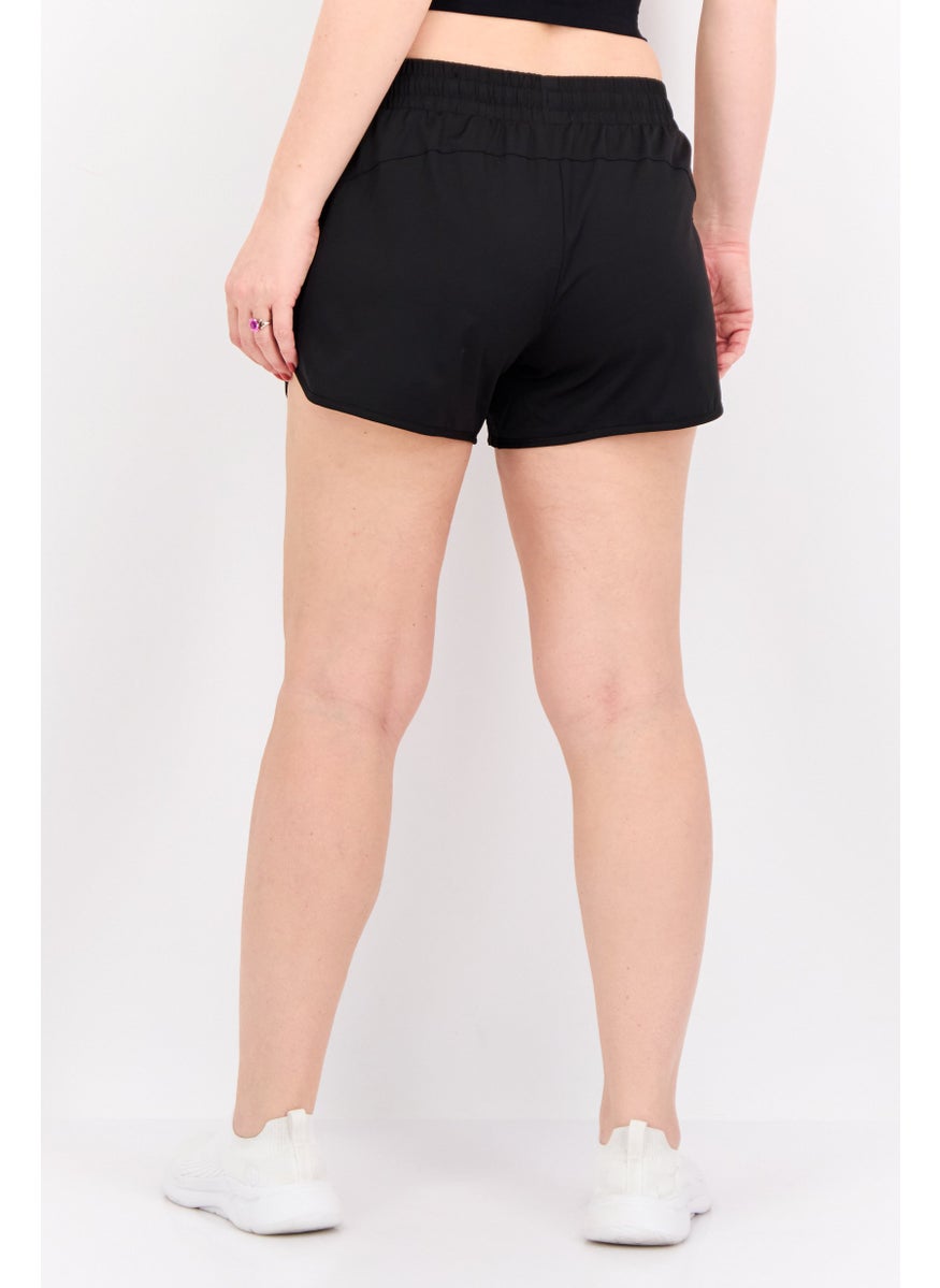 PUMA Women Sportswear Fit Training Shorts, Black  - Image 2