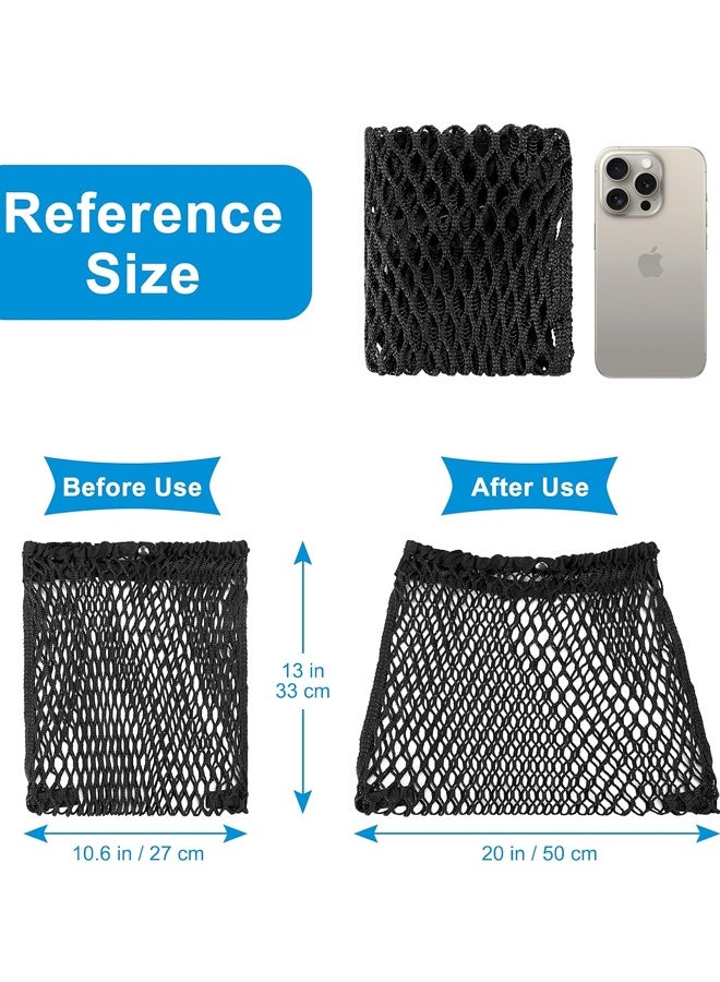 Universal Stroller Organizer, Polyester Net Mesh Bag Fits Non-Slip Adjustable Stroller Mesh Cargo Net Storage Caddy Accessories - Image 2