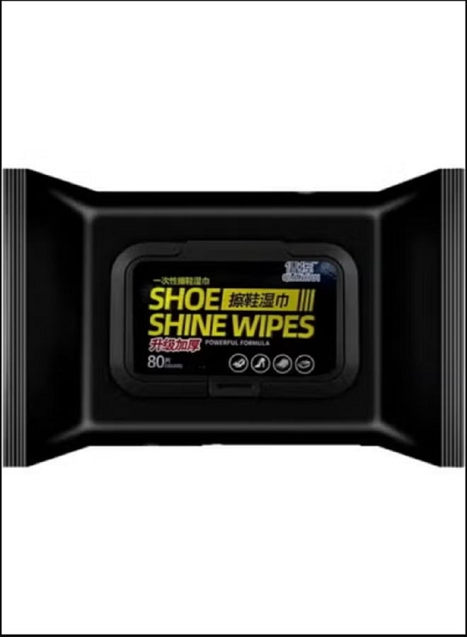 Shoe Cleaning Wipes - 80 Wipes Pack - Easy and Effective Cleaning for Your Shoes and Personal Items - Image 1