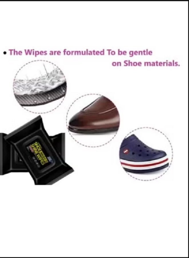 Shoe Cleaning Wipes - 80 Wipes Pack - Easy and Effective Cleaning for Your Shoes and Personal Items - Image 4