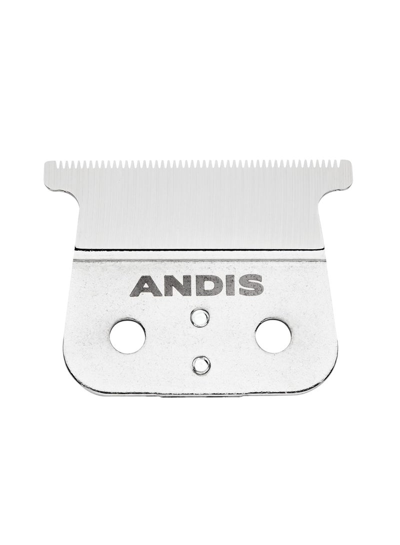 Andis T-Blade Replacement for T-Outliner, GTO, GO, and SLS Trimmers - Close Cutting, Zero Gapped, Silver - Image 4