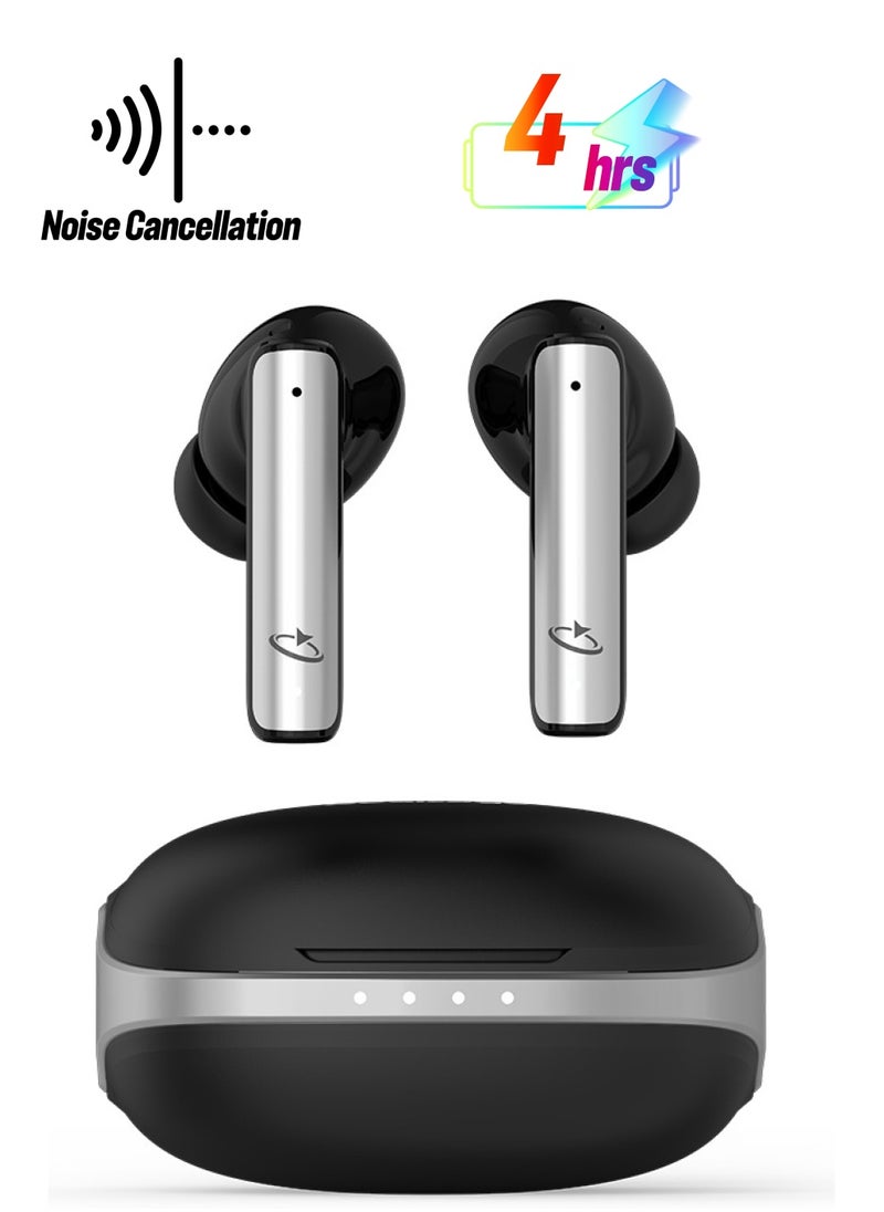 Goaltage HP03 PureTone True Wireless HeadPhones with ANC Technology and 180H Stand-By - Black  - Image 1