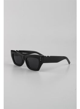 Silvio Monetti Black Matte UV400 Filter Women's Sunglasses G24SM8002R02  - Image 2