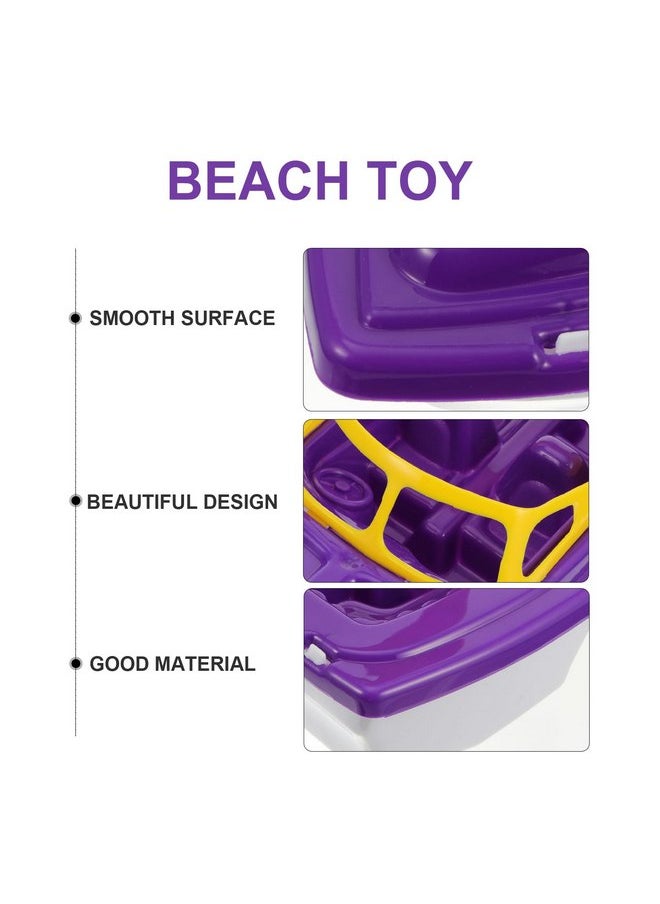 Toddmomy - Toddmomy Bath Boat Toy Boat Plastic Boat Bath Toy Floating Toy Boat Toddler Bath Toys Baby Bath Boat for Kids Toddler Pool Bathtub Toddler Pool Toys - Image 1