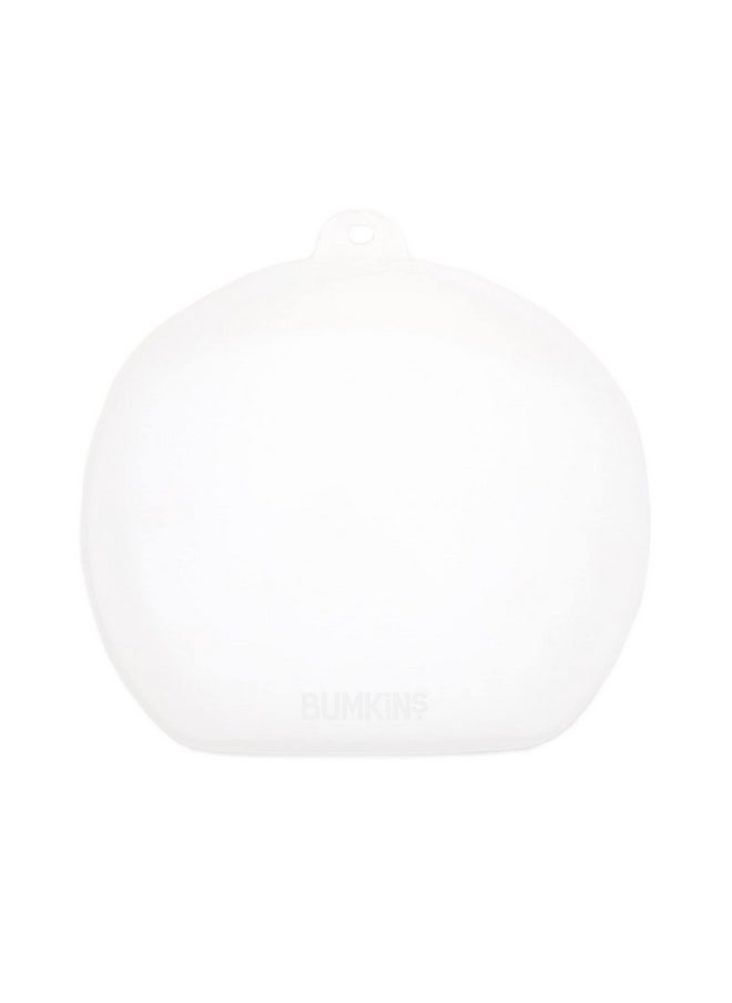 BUMKiNs - Toddler And Baby Suction Plate, Divided Grip Dish Cover For Babies And Kids, Baby Led Weaning, Feeding Supplies, Store And Label Leftovers, Food Prep Portions, Fits Bumkins Dish And Plate - Image 1