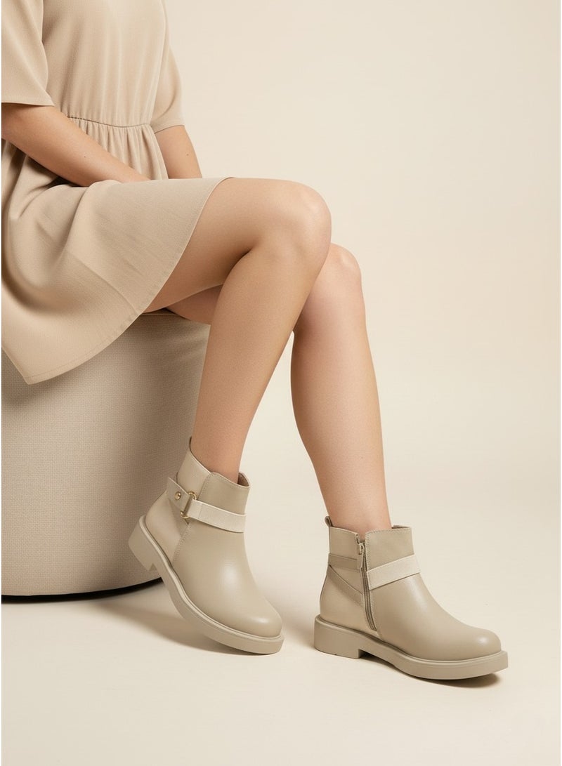 فيبراندا بوت نسائي أنيق  يناسب الإطلالات اليومية والشتوية - Image 2