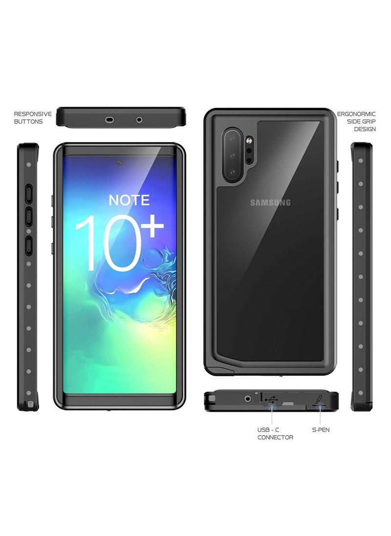 Generic - Samsung Galaxy Note 10+ Plus Waterproof Case,Heavy Duty Full Body Shockproof Case Built in Screen Protector Underwater Case for Samsung Note 10+ Plus/5G - Image 1