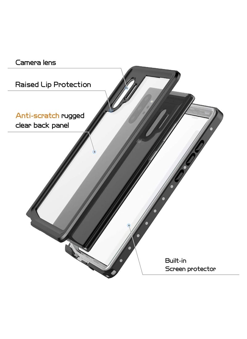 Generic - Samsung Galaxy Note 10+ Plus Waterproof Case,Heavy Duty Full Body Shockproof Case Built in Screen Protector Underwater Case for Samsung Note 10+ Plus/5G - Image 1