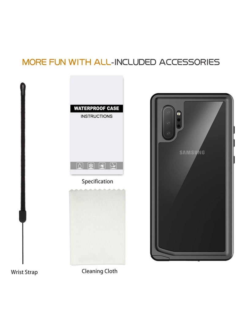 Generic - Samsung Galaxy Note 10+ Plus Waterproof Case,Heavy Duty Full Body Shockproof Case Built in Screen Protector Underwater Case for Samsung Note 10+ Plus/5G - Image 1