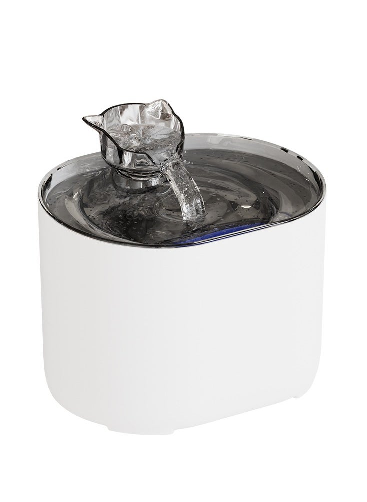 LAPET Cat Water Dispenser Ultra-quiet Pump 2.2L Automatic Circulating Flow Water Fountain Filtration Intelligent Multiple Pets Water Dispenser  - Image 1