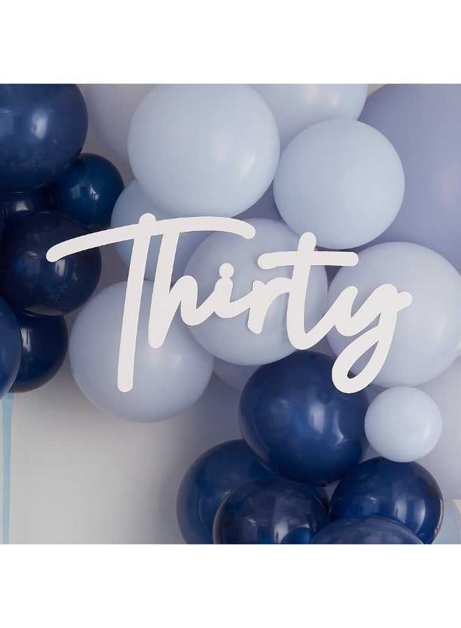 Ginger Ray 30Th Birthday Balloon Arch Sign - Image 2