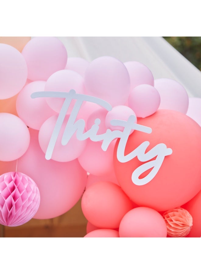 Ginger Ray 30Th Birthday Balloon Arch Sign - Image 4