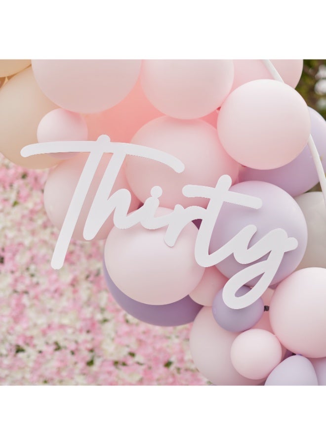 Ginger Ray 30Th Birthday Balloon Arch Sign - Image 3