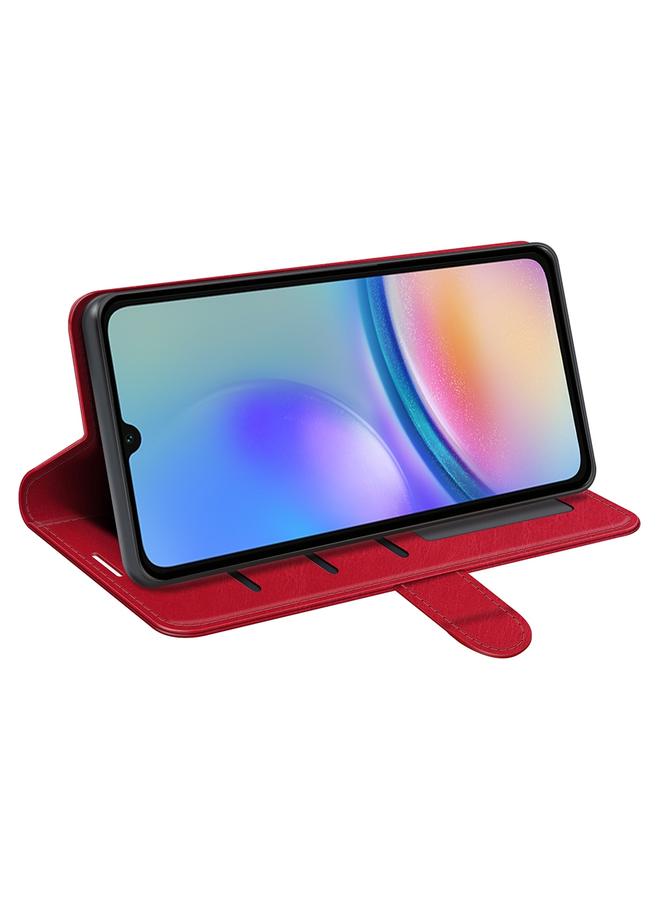 اس-توب جراب لهاتف Samsung Galaxy A05s R64 جراب هاتف جلدي أفقي قابل للطي - Image 5