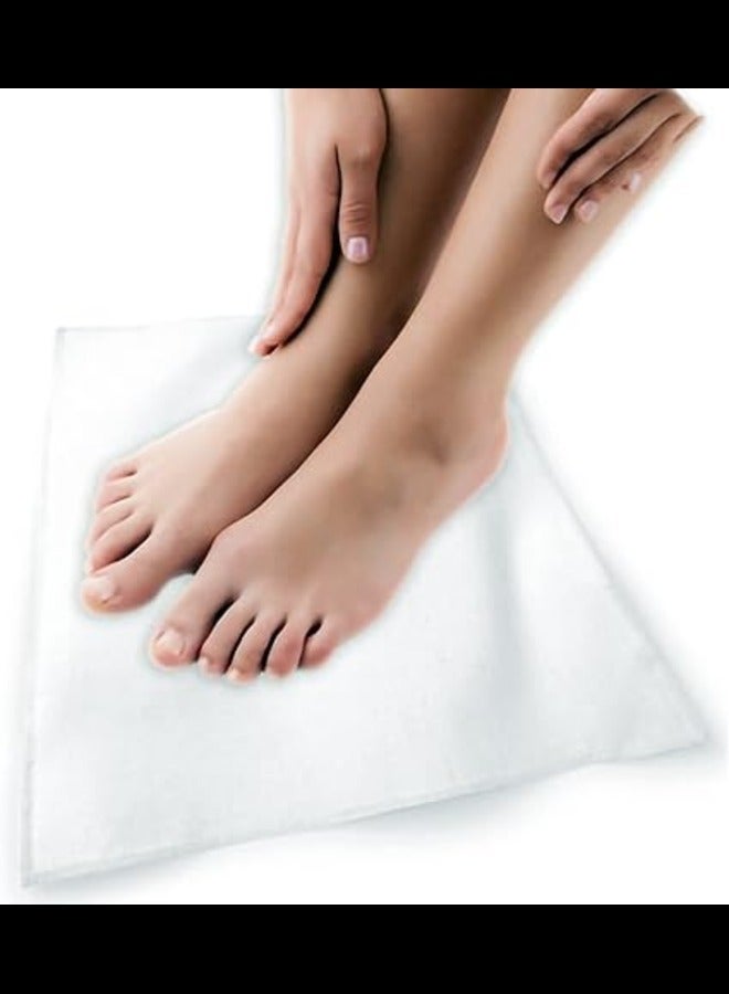 بايلوت كلوب - 25 قطعة منشفة حمام للاستعمال مرة واحدة أبيض 80x160سم - Image 3