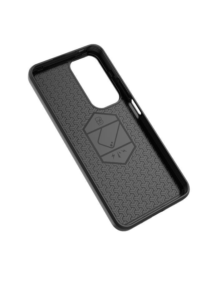 جرين تايجر جراب لهاتف Honor 90 Lite 5G، مصنوع من مادة TPU + PC، مقاوم للصدمات، مع حامل - Image 4