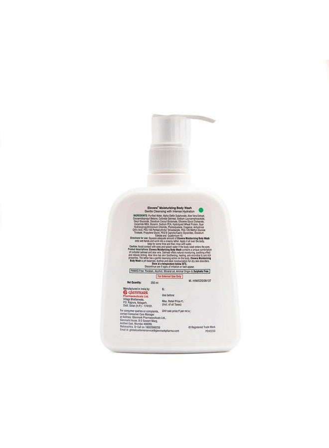 Elovera Body Wash Glenmark 250Ml, Enriched With Aloe Vera & Vitamin E, Intense Moisturising Formula I Hydrates And Makes The Skin Soft And Healthy I Lightens Skin Blemishes I Non-Greasy - Image 2