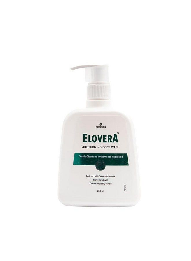 Elovera Body Wash Glenmark 250Ml, Enriched With Aloe Vera & Vitamin E, Intense Moisturising Formula I Hydrates And Makes The Skin Soft And Healthy I Lightens Skin Blemishes I Non-Greasy - Image 1
