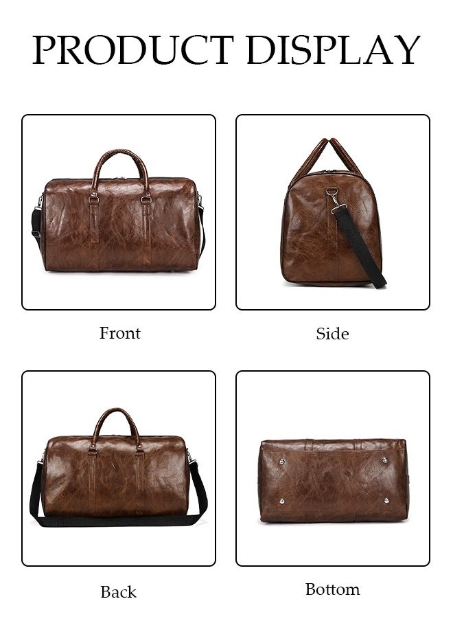 DUNISO - Travel Duffel Bag Luggage Collection Business Travel Suitcase  Weekender Overnight Bag Large Carry On Airport Bag for Travel Business Trips Sports Duffel Bag Gym Sports Luggage Bags - Image 1