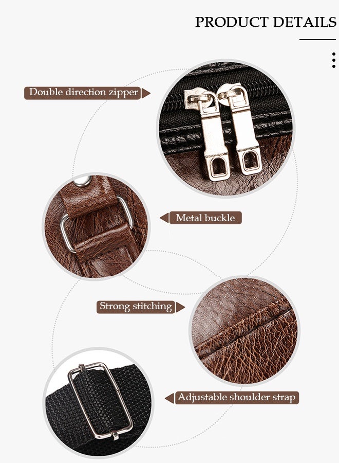 DUNISO حقيبة سفر من القماش الخشن، مجموعة أمتعة، حقيبة سفر للأعمال وعطلات نهاية الأسبوع طوال الليل، حقيبة كبيرة للحمل في المطار للسفر ورحلات العمل وحقيبة رياضية من القماش الخشن وحقائب أمتعة رياضية للجيم - Image 2