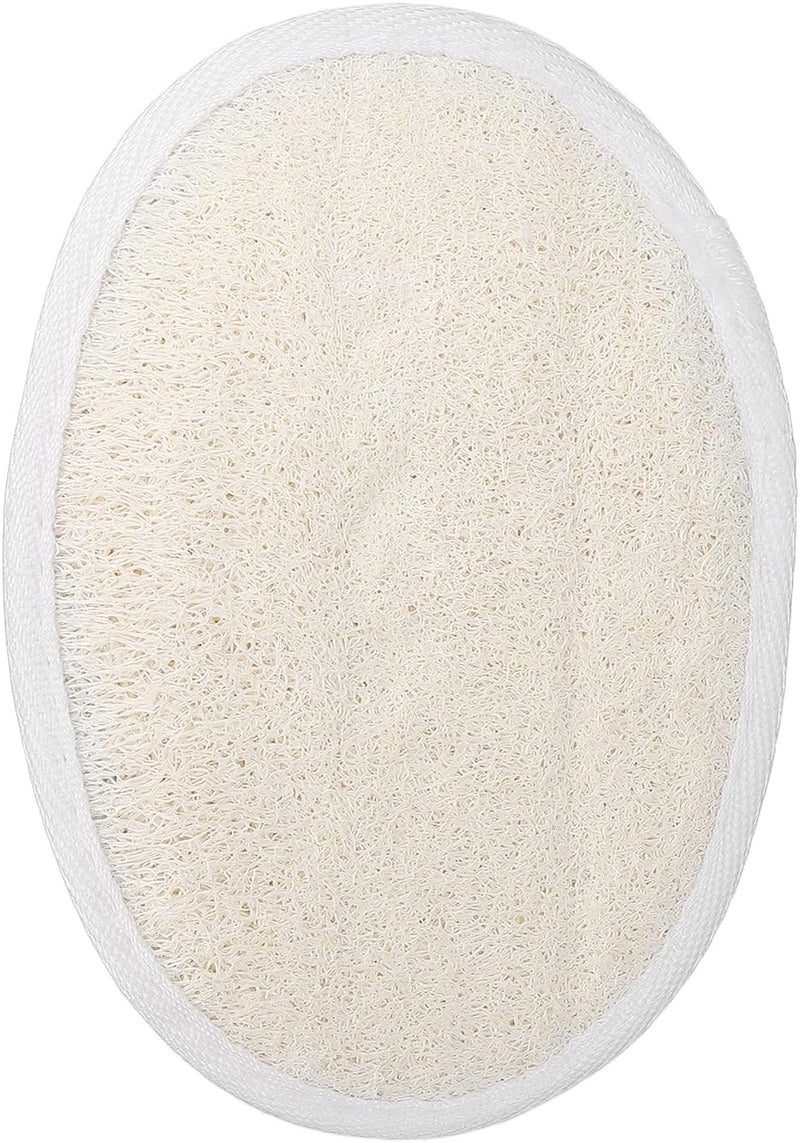 klarako Exfoliating Loofah Pad,Soft Bathing Sponge Scrubber Handheld Women Shower Pad with Elastic Band for Facial Body - Image 1