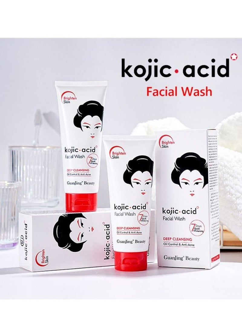 جوانجينج غسول  للوجه بحمض الكوجيك 100 جرام - Image 2