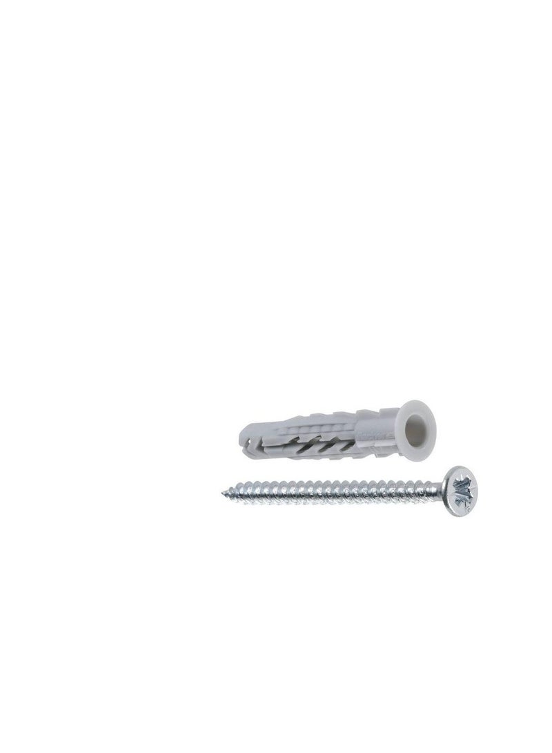 Fischer Fischer Nylon Expansion Fixing Plug W/Chipboard Screw SX 8x40 SB 8Pcs